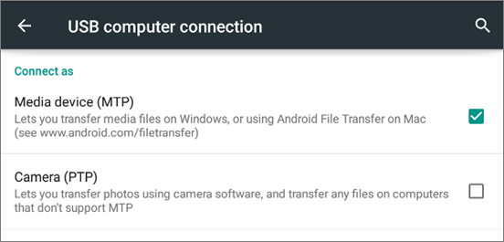 Install Android Transfer