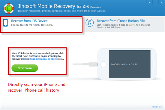 iphone call history recovery free