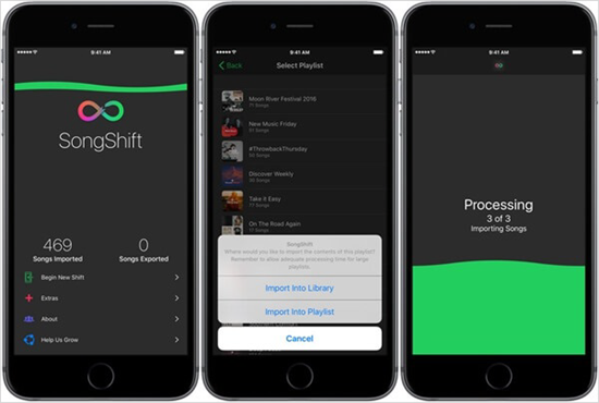 how to put music on spotify from phone