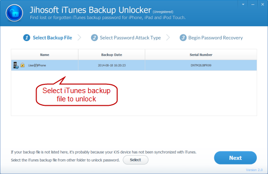 itunes store backup