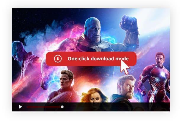 How to download 4K video from  in ONE click