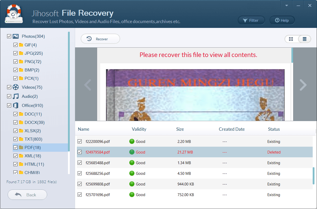 jihosoft file recovery 6.4 key