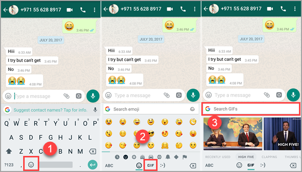How to Send GIFs in WhatsApp on iPhone