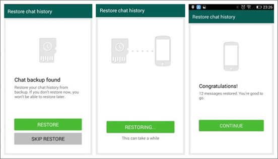 Restore WhatsApp Backup From Google Drive To Android iPhone