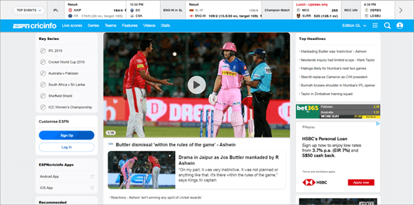 Top 31 Best Streaming Sites To Watch Live Cricket Streaming And Scores 2019