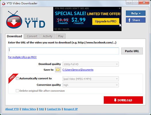 youtube video downloader free download full version pc
