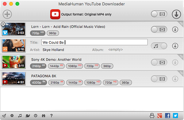 free youtube downloader mac