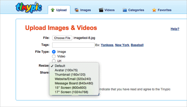 image hosting with direct url