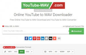 youtube to wav online free