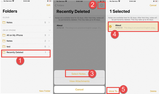 How To Recover Deleted Notes On IPhone 11 Xr Xs X 8 7 6S 6