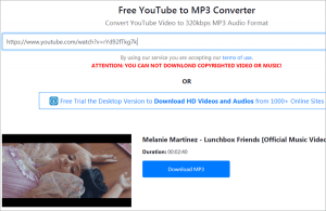 url to mp3